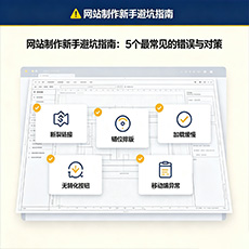 承德建站-网站制作新手避坑指南：5个最常见的错误与对策