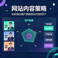 隆化建站-网站内容策略:如何通过用户画像驱动内容创作?
