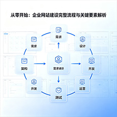 隆化建站-从零开始：企业网站建设完整流程与关键要素解析